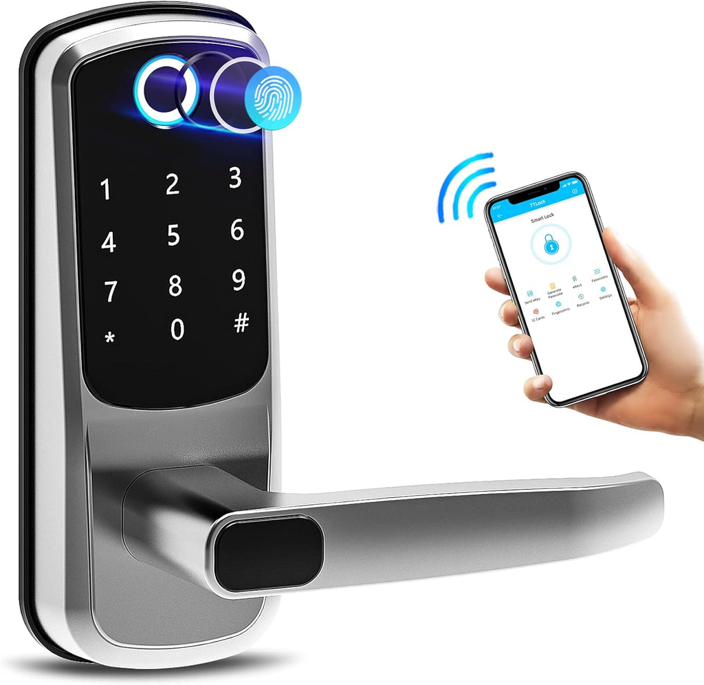 Fingerprint Bluetooth Smart Door Lock H755