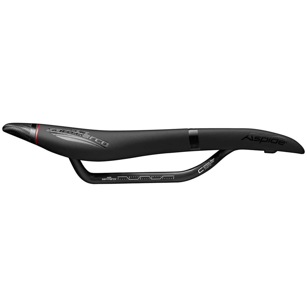 Black Wide Carbon Saddle S92724