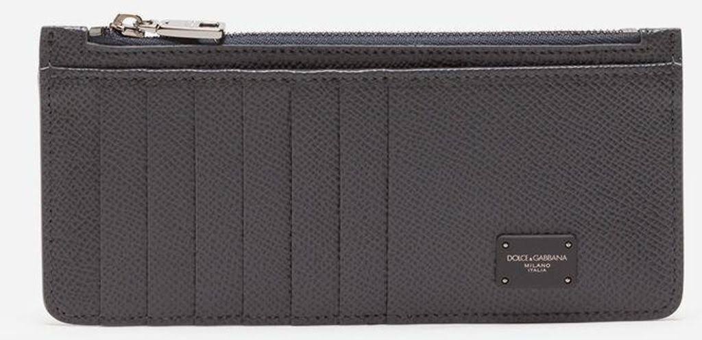 Gray Logo Card Case X143