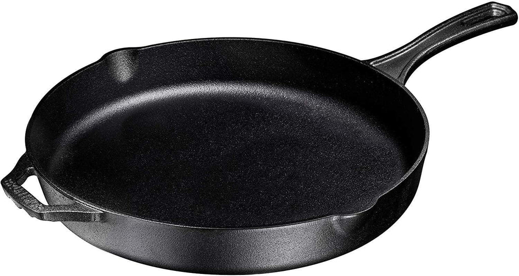 12'' Black Cast Iron Frying Pan Y713