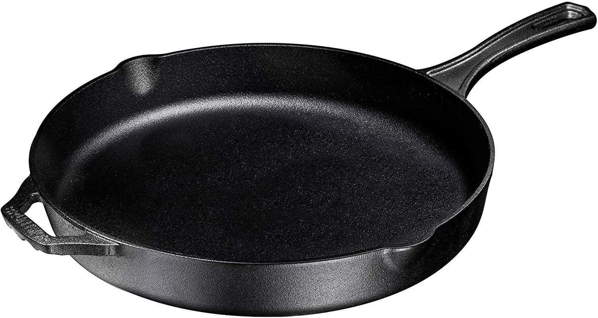 12'' Black Cast Iron Frying Pan Y713