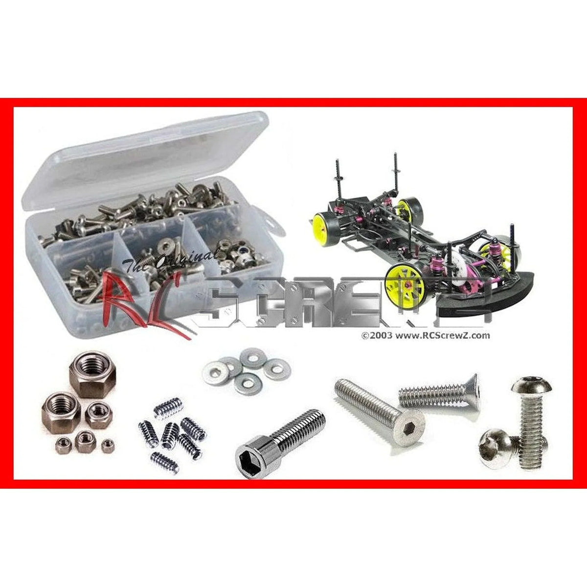 Stainless Steel Screw Kit RC Car Complete Set P75114