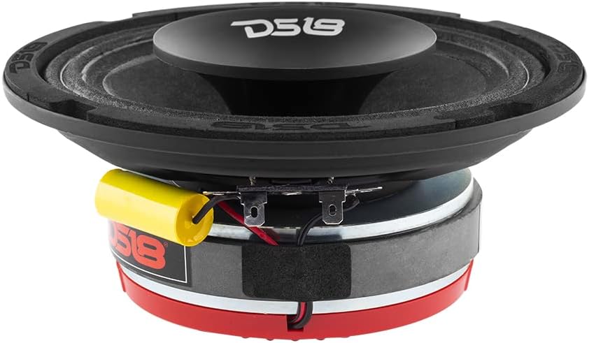 6.5" Shallow Hybrid Mid-Range Car Audio Loudspeaker 300W Max 150W RMS 8 Ohms Pack of 2 R15934