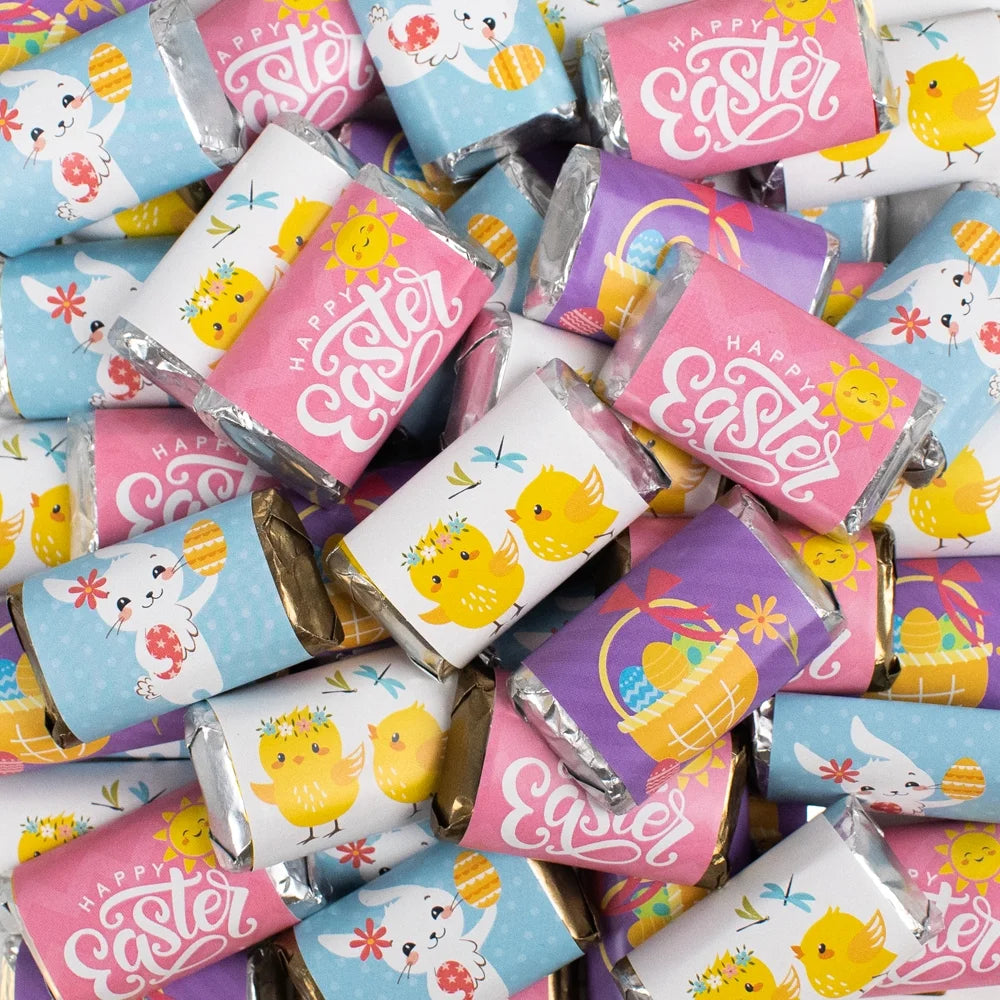 164 Pcs Easter Candy Favors Miniatures Chocolate U440