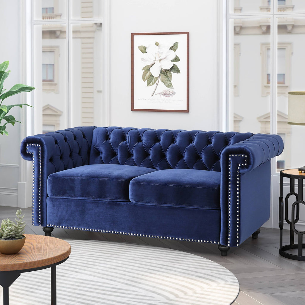 Midnight Blue Love Seats N370202