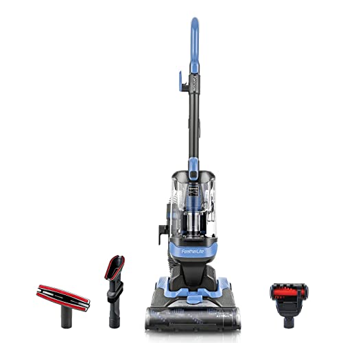 Bagless Upright Vacuum with 4 Height Adjustment, Blue U522335