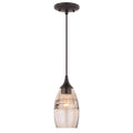 Oil Rubbed Bronze Mini Pendant S343
