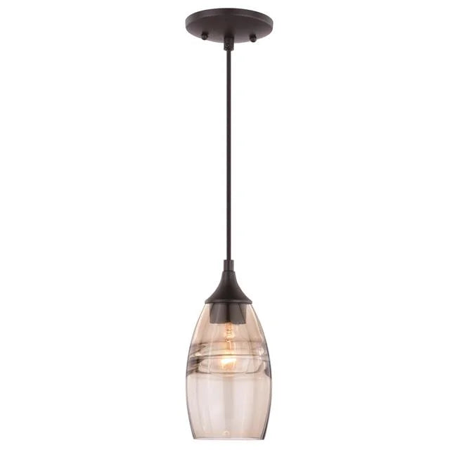 Oil Rubbed Bronze Mini Pendant S343