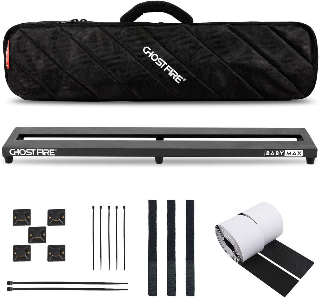 Aluminum Alloy Effect Pedalboard with Carry Case O4509