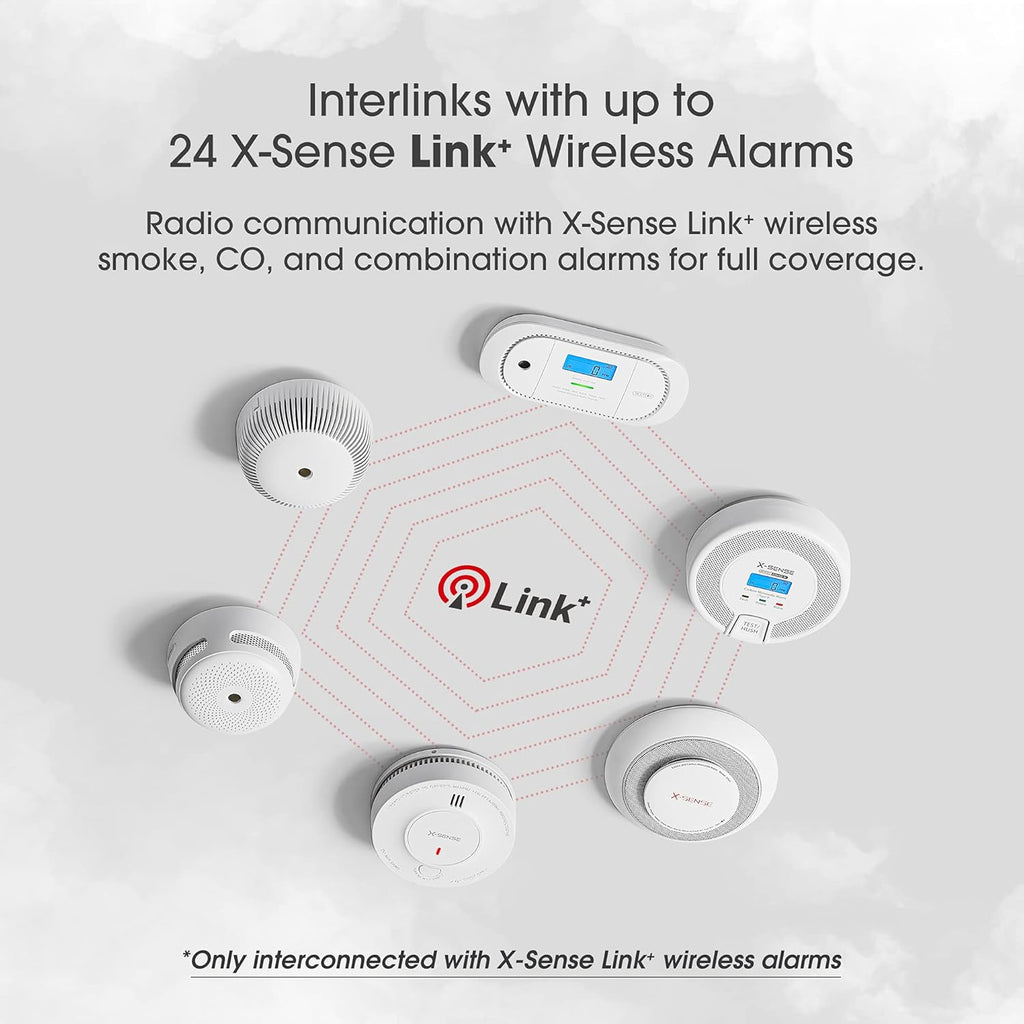 Wireless Interconnected Carbon Monoxide Detector, Pack of 2 Q783
