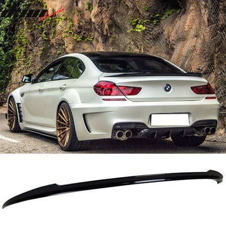 Black ABS Rear Trunk Spoiler B649