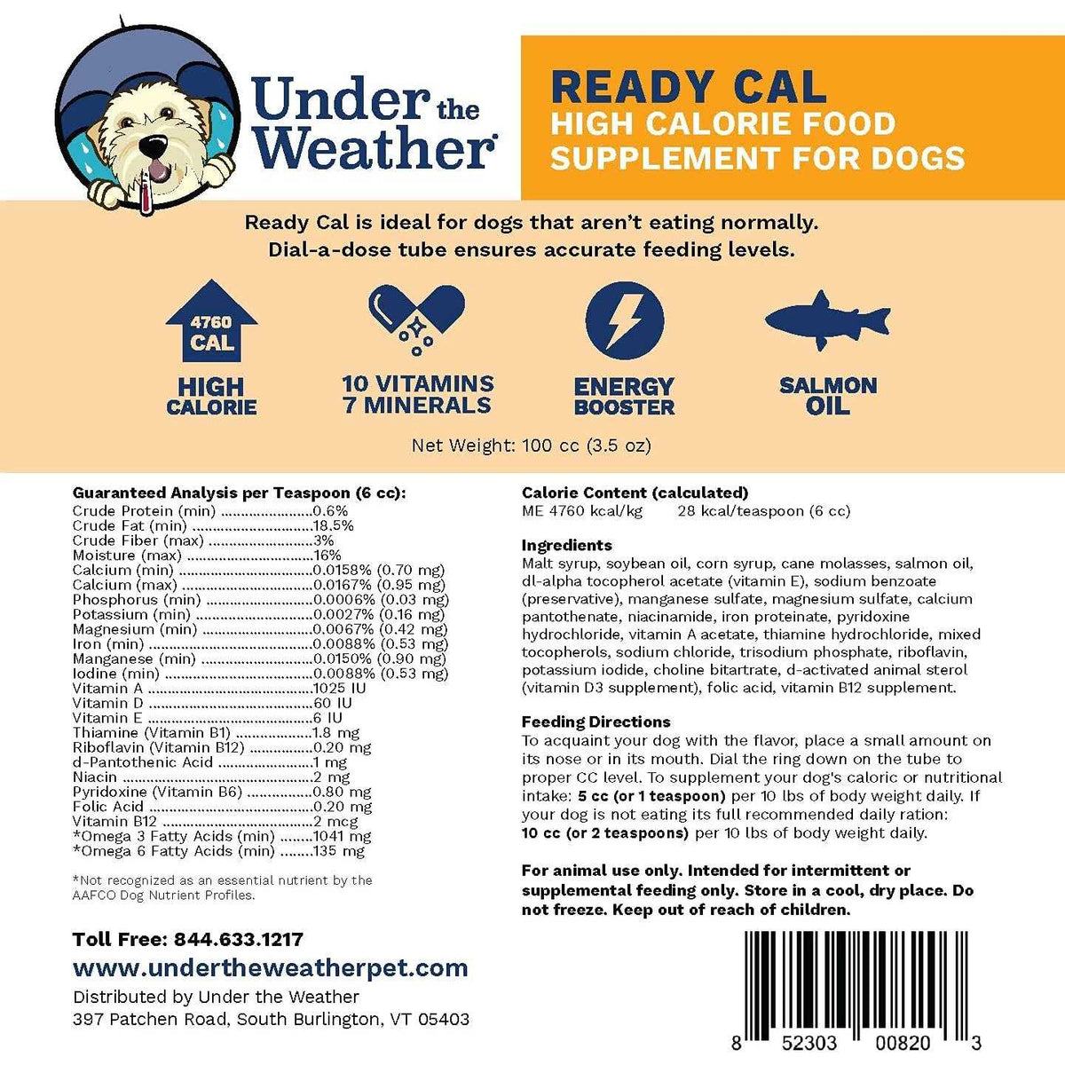 High-Calorie Supplement for Dogs V685