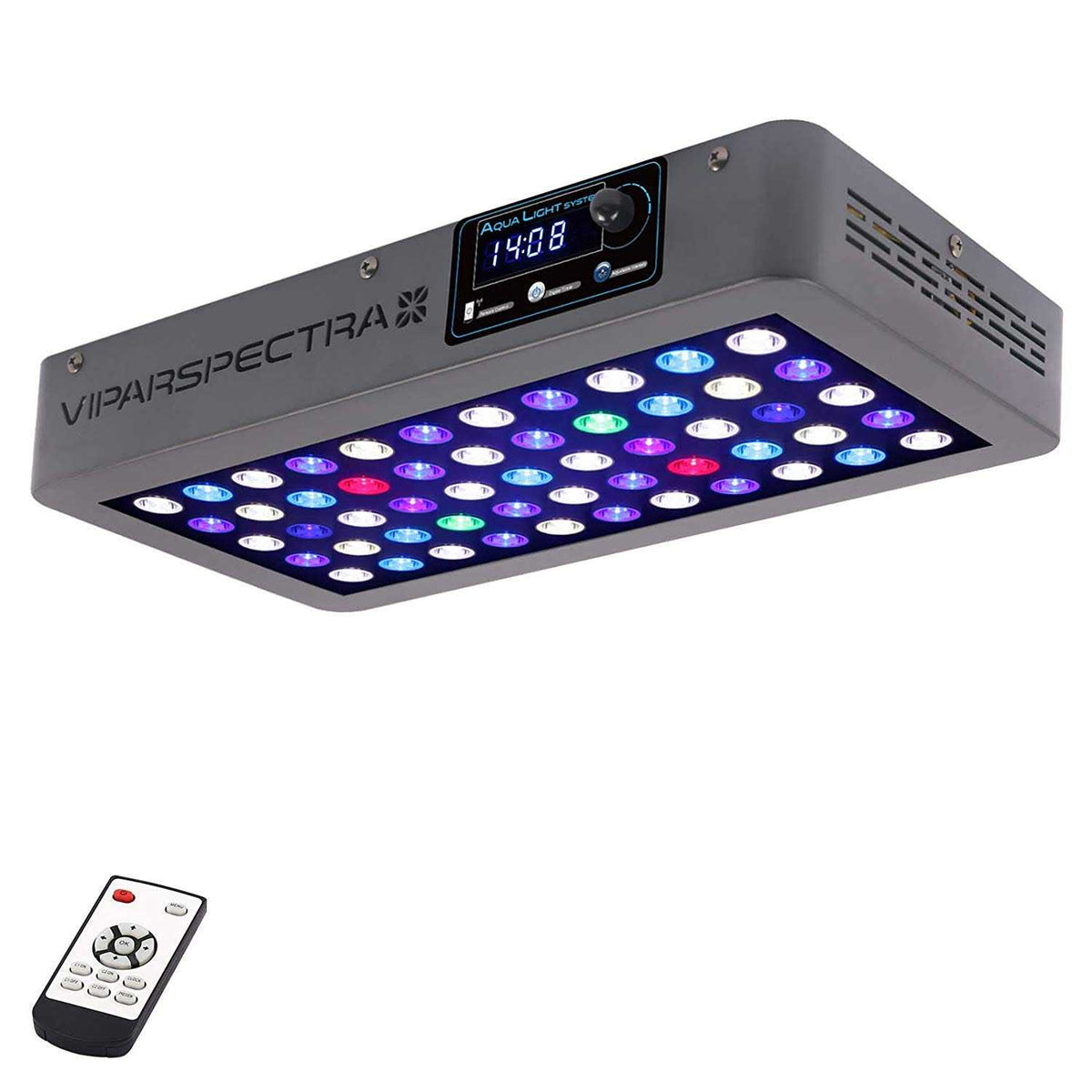 165w Dimmable Full Spectrum LED Aquarium Light F6425