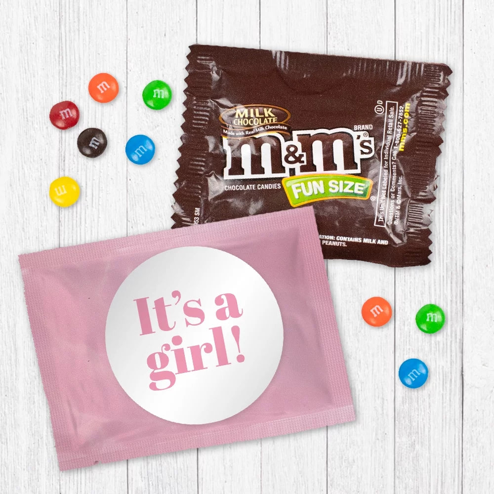 20ct Milk Chocolate M&M's Candy Favor Packs K1707