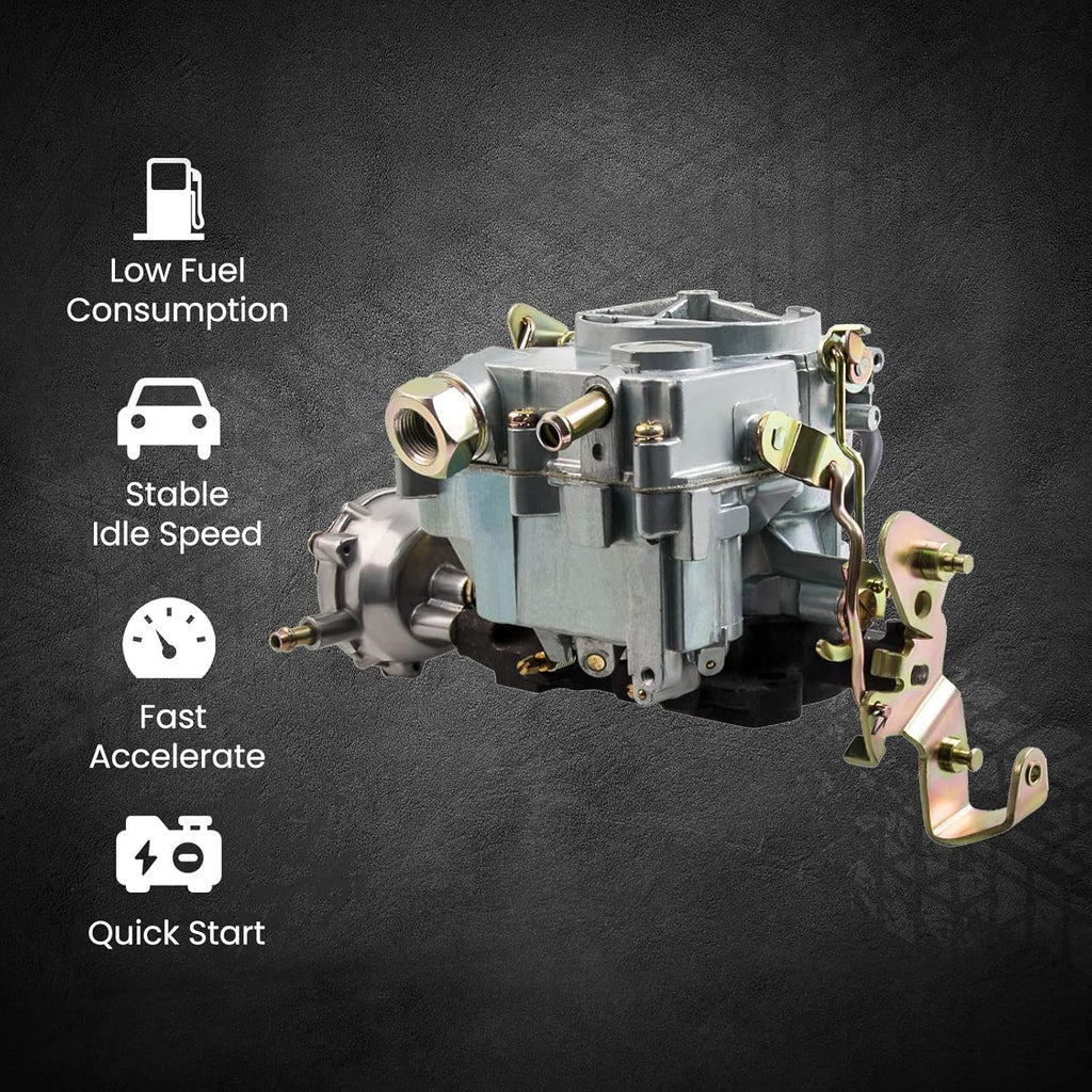 2-Barrel Carburetor Small Block Engine Automatic Choke N9533