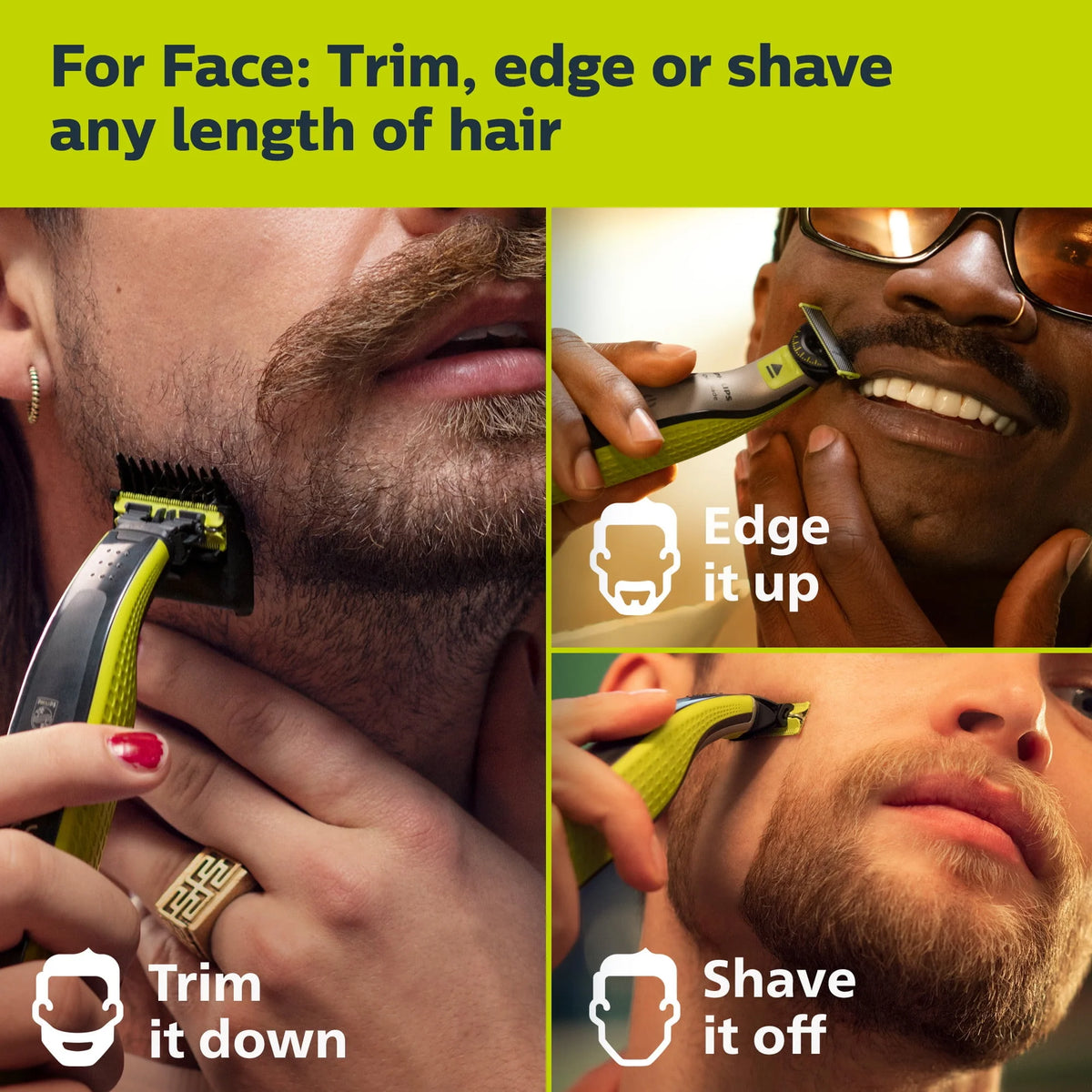 Hybrid Electric Razor and Beard Trimmer A53477