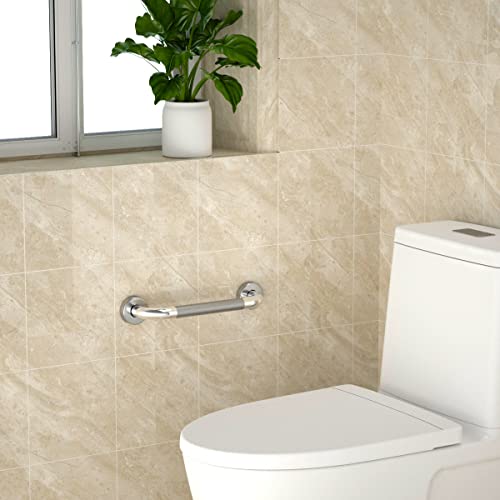 12 Inch Anti Slip Chrome Finish Stainless Steel Bath Grab Bar R93918