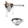 Stainless Steel Canning Bundle, Funnel and 3-Piece Chinois Set T42704