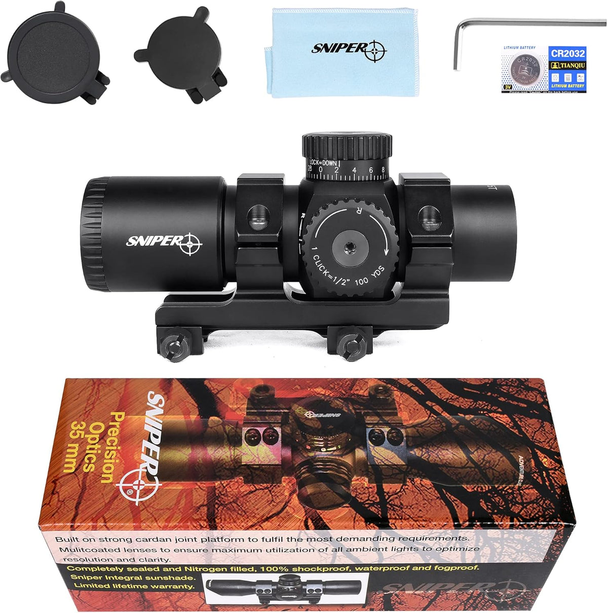 35mm Tube Red Dot Sight N496
