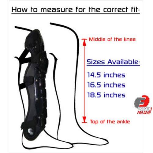 Umpire Leg Guards Small 14.5x22 O269