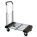 Aluminum Platform Truck with Telefolding Handle, 330 lbs Load Capacity Y8691