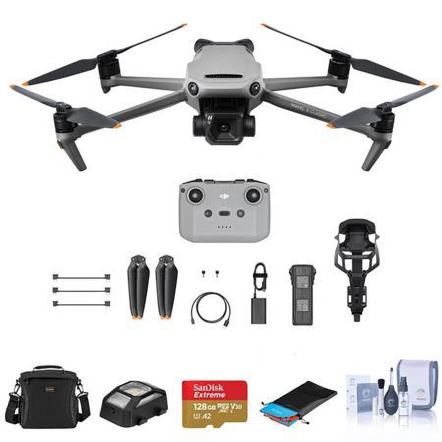 Mavic 3 Classic Drone with RC-N1 Remote Controller Bundle with 128GB microSD Card B52703