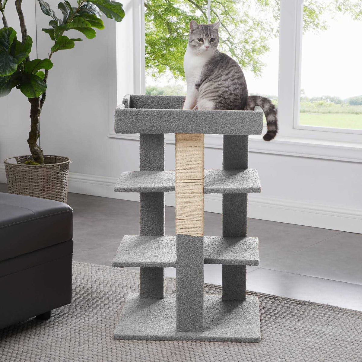 Cat Tree with Scratching Post K457