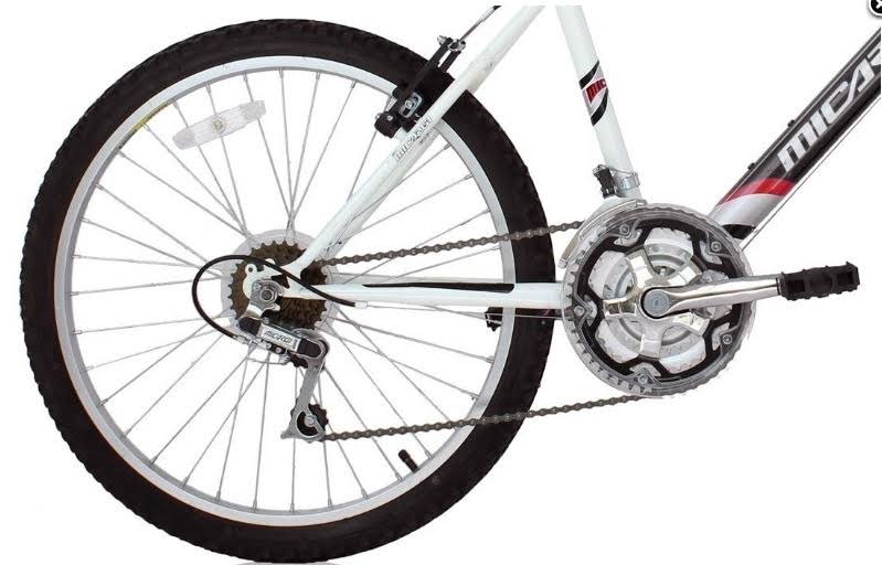 Black 24-inch 18-Speed Mountain Bike I2616
