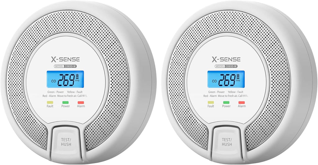 Wireless Interconnected Carbon Monoxide Detector, Pack of 2 Q783
