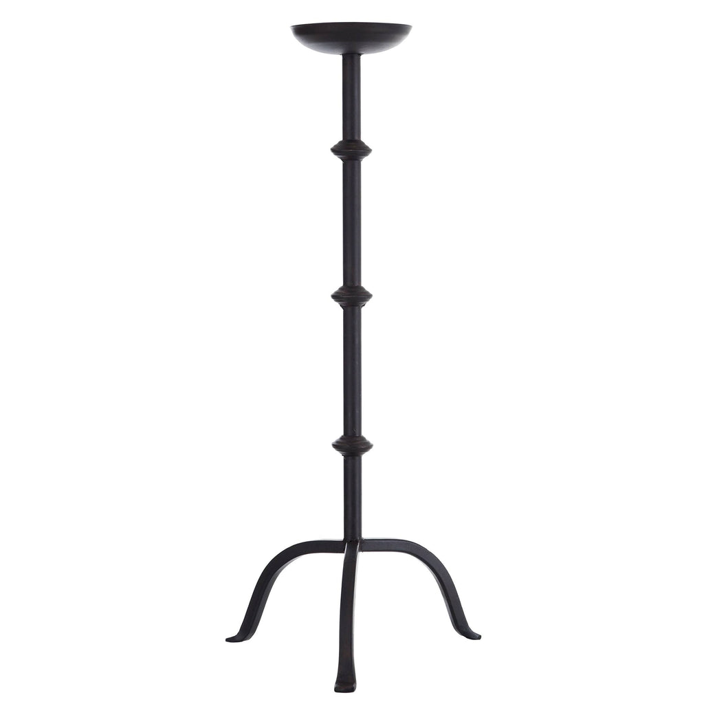 Dark Bronze Brass Metal Candle Holder D980817