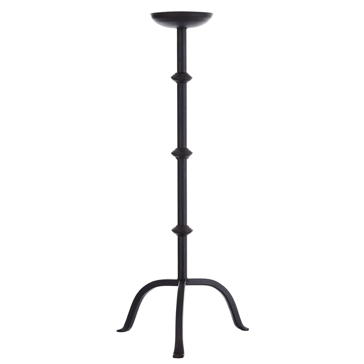 Dark Bronze Brass Metal Candle Holder D980817