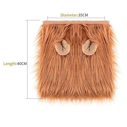 Dog Lion Mane Headwear F6405
