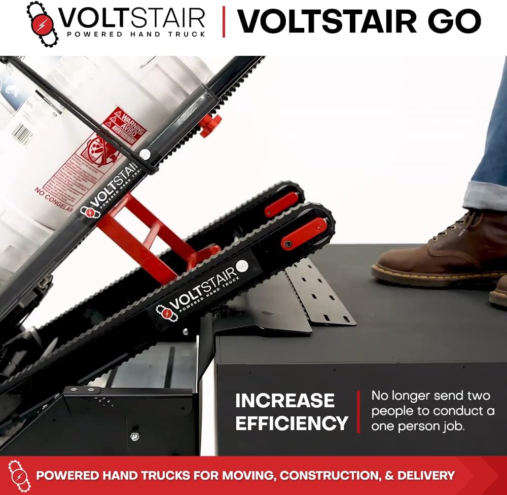 Portable Electric Stair Climbing Hand Truck with 150lb. Lift Capacity G9977