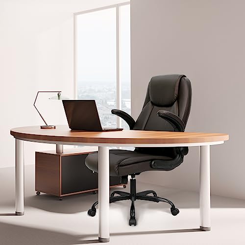 Ergonomic High Back Office Chair with Flip-up Arms G96820