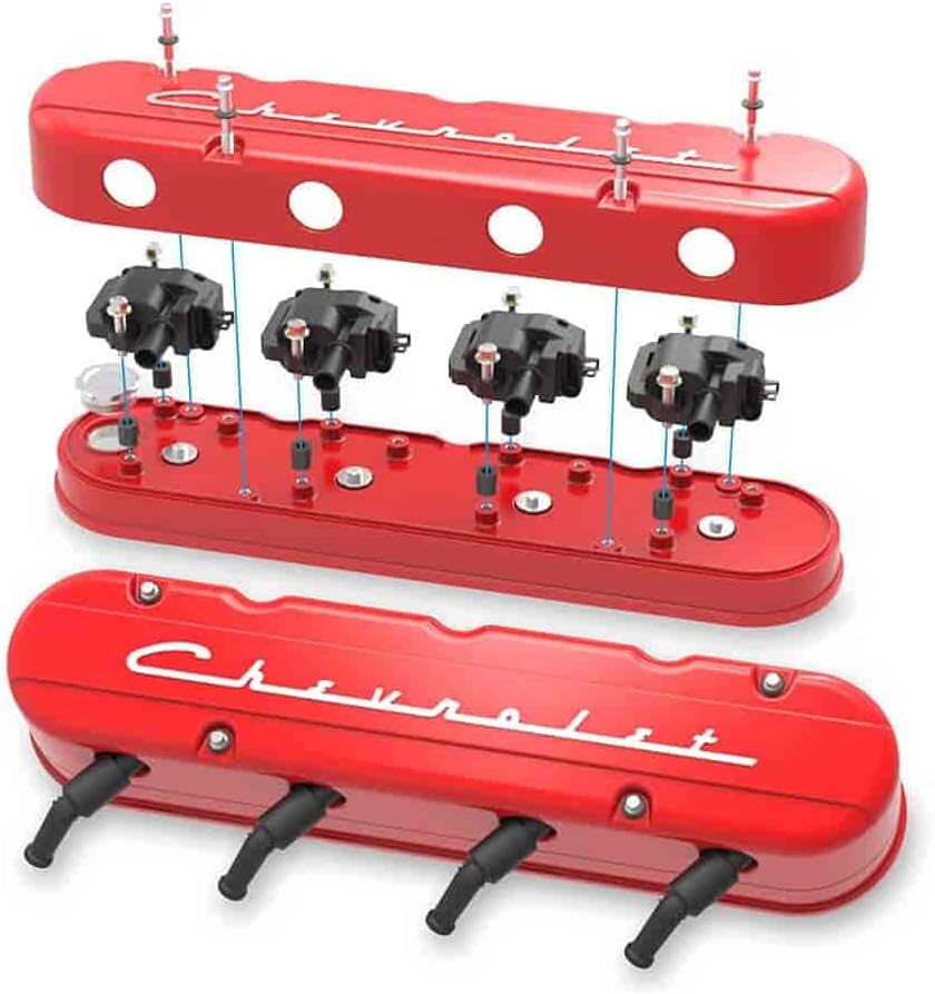 2-Piece Valve Cover Gloss Red N929