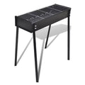 Charcoal BBQ Stand Steel Barbecue Grill Black D214
