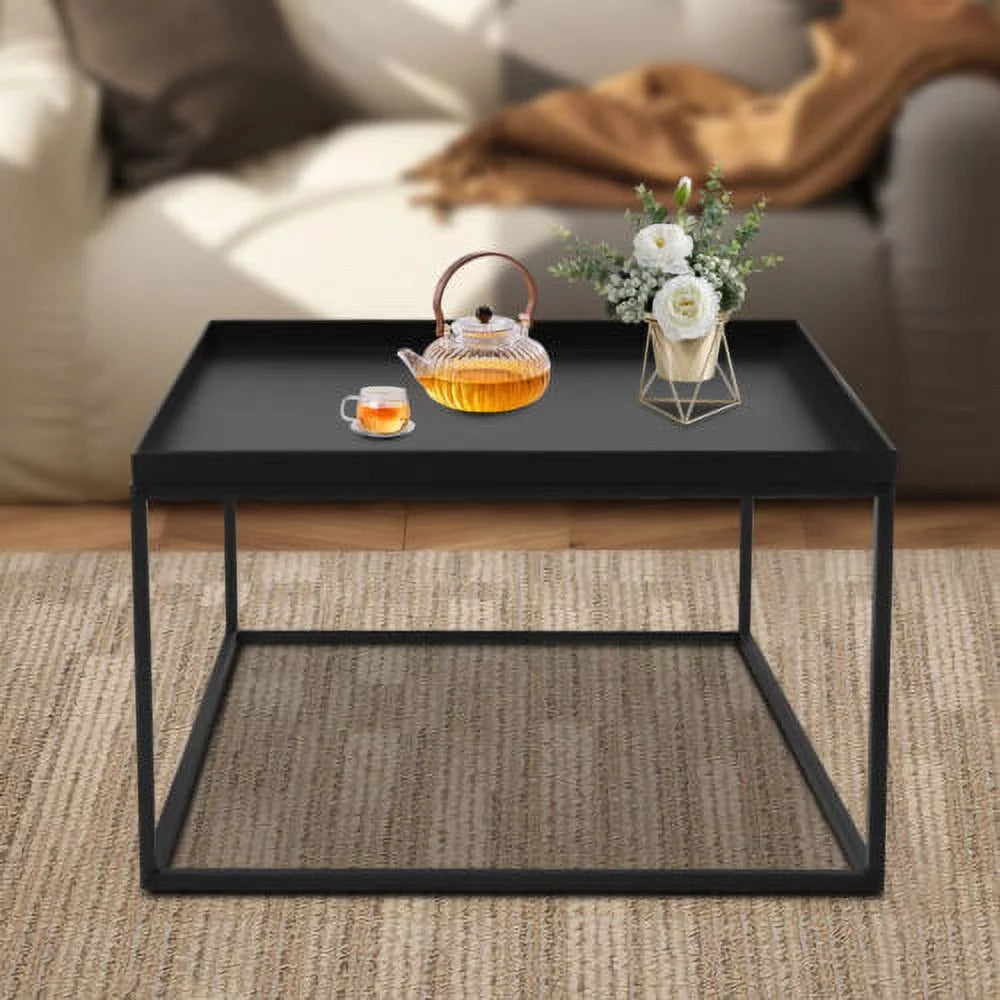Square Coffee Table End Side Table Display Stand K5375