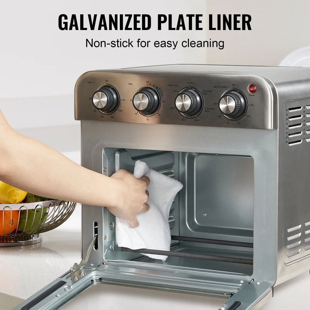 7-IN-1 Air Fryer Toaster Oven 18L Stainless Steel 1700W I950