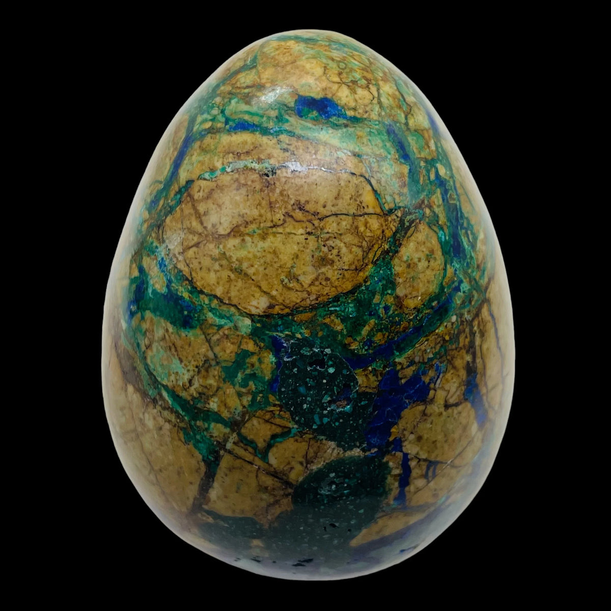 Green Blue Tan 163g Egg Y6290