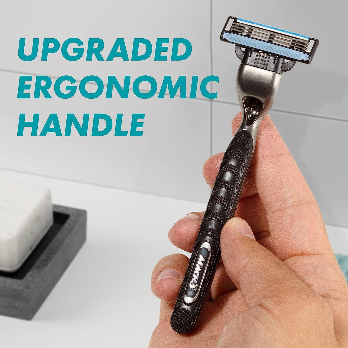 Mach3 Razor Handle + 5 Blade Refills P816