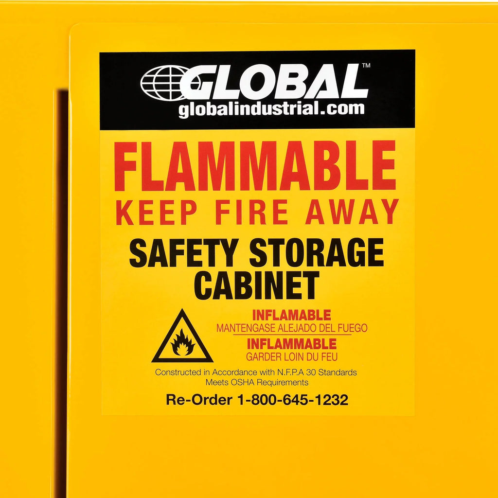 44 Gallon Manual Close Double Door Flammable Cabinet T50622