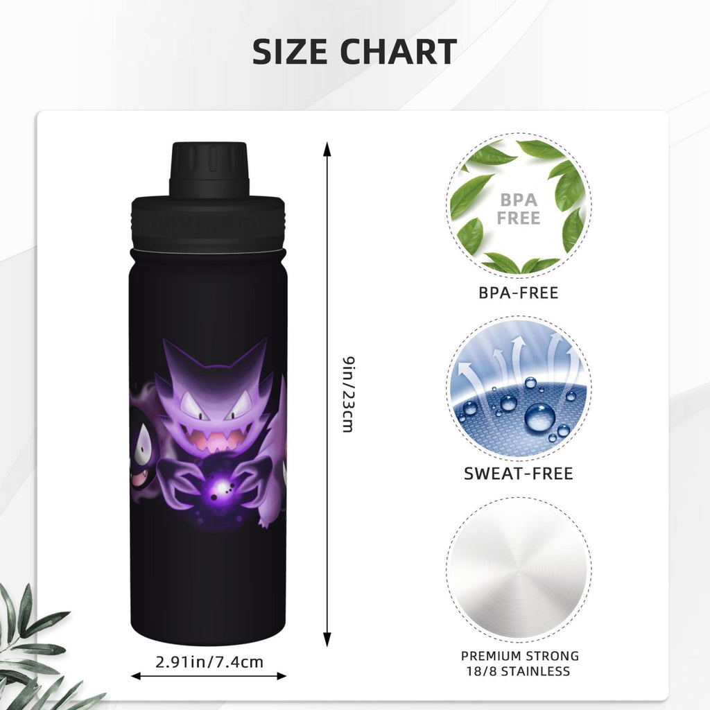 Insulated Stainless Steel Water Bottle 18OZ E4294