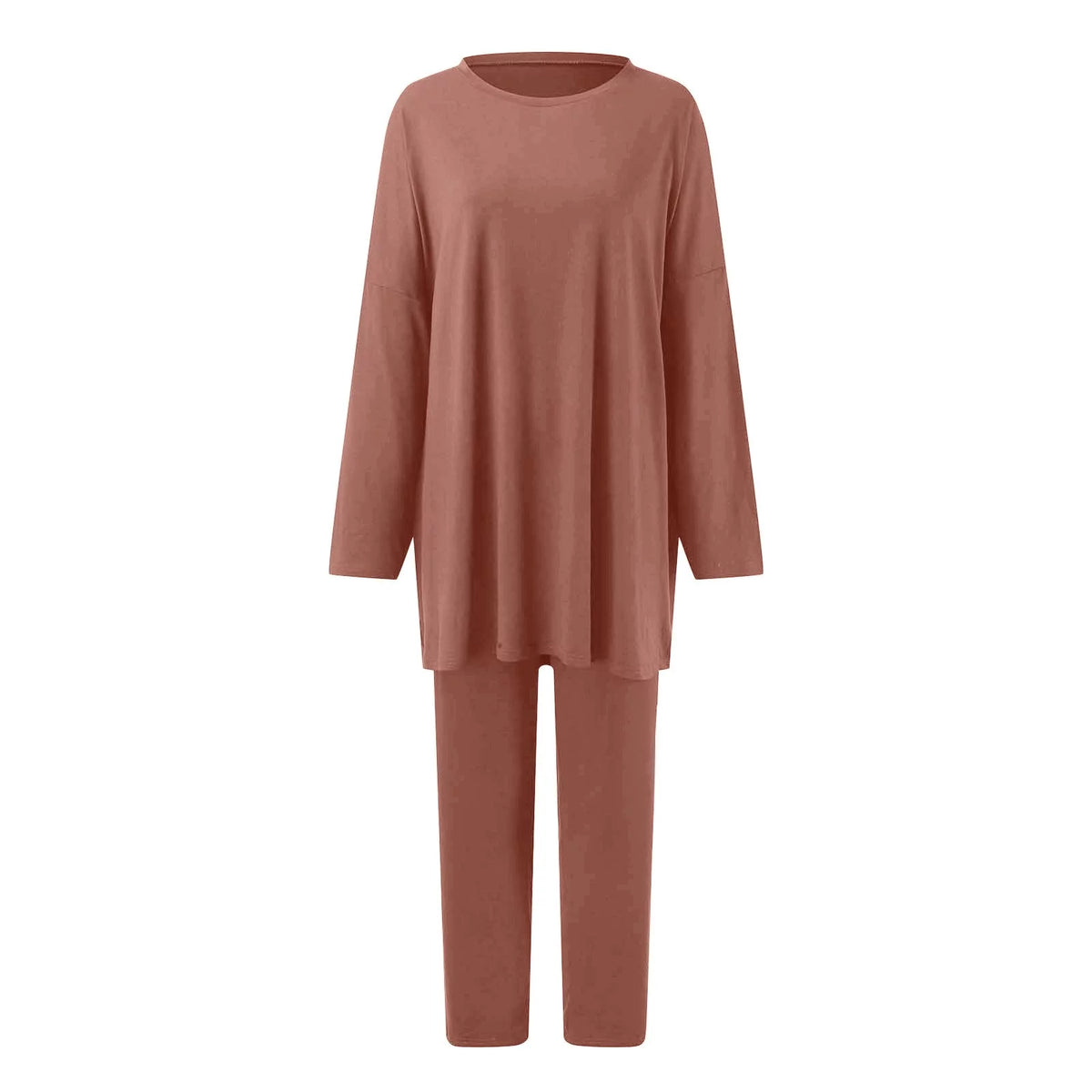 Oversized T Shirt Tops Long Pants 2 Piece Outfit Set N10021