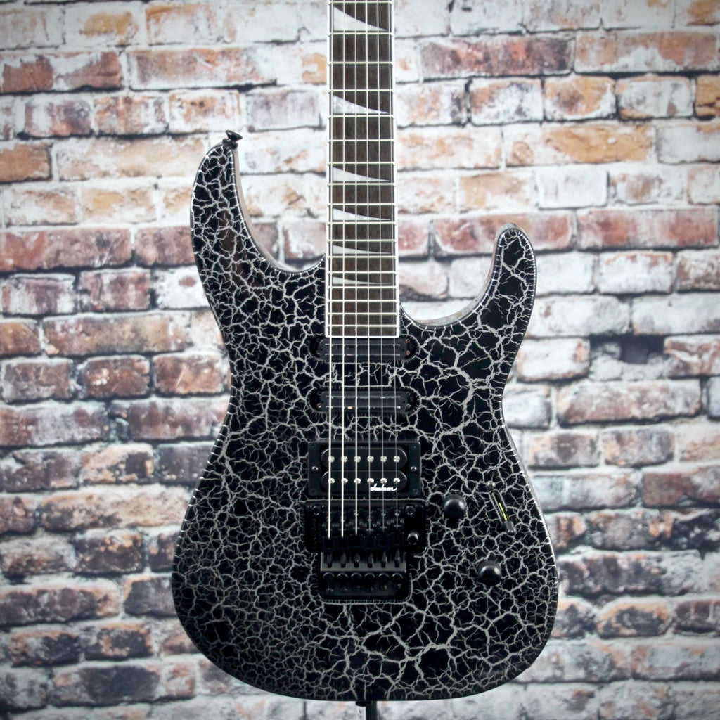 Silver Crackle Electric Guitar Y255