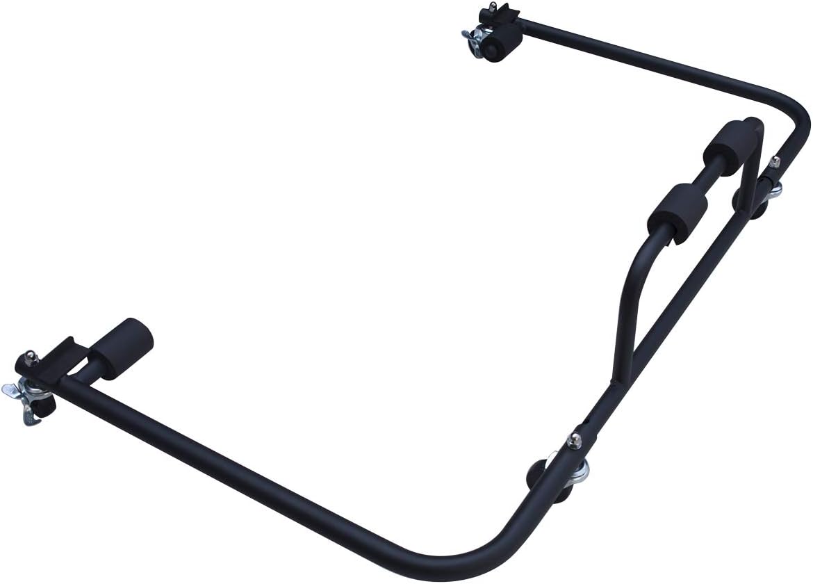 Hard Top Carrier Storage Cart Steel Rack Sliding N1108