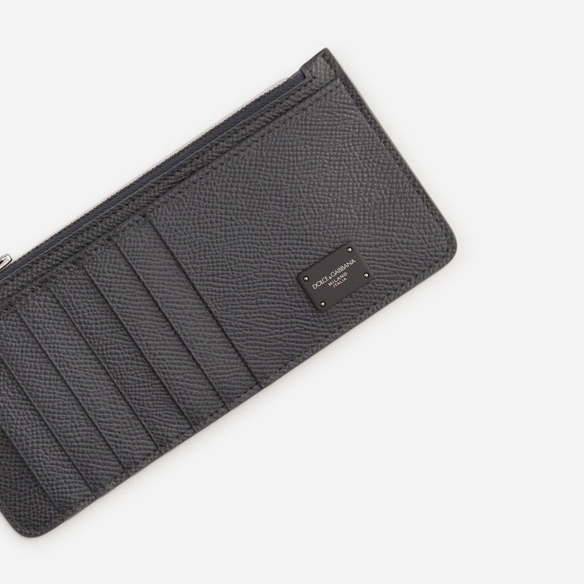 Gray Logo Card Case X143