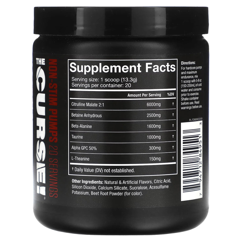 Caffeine Free Pre-Workout Watermelon 20 Serves I8178