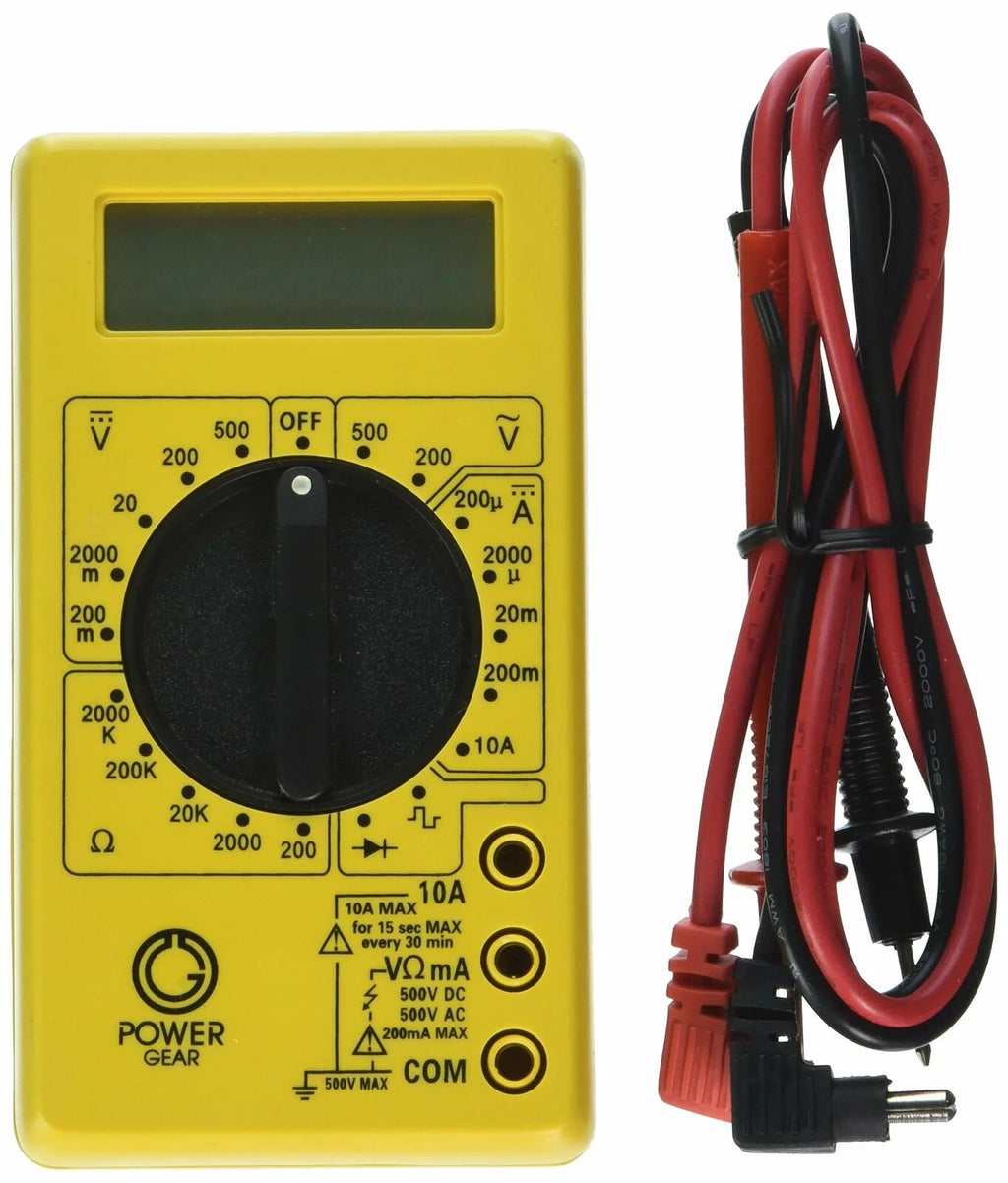 17 Range 6-Function Non-Recording Digital Multimeter O249
