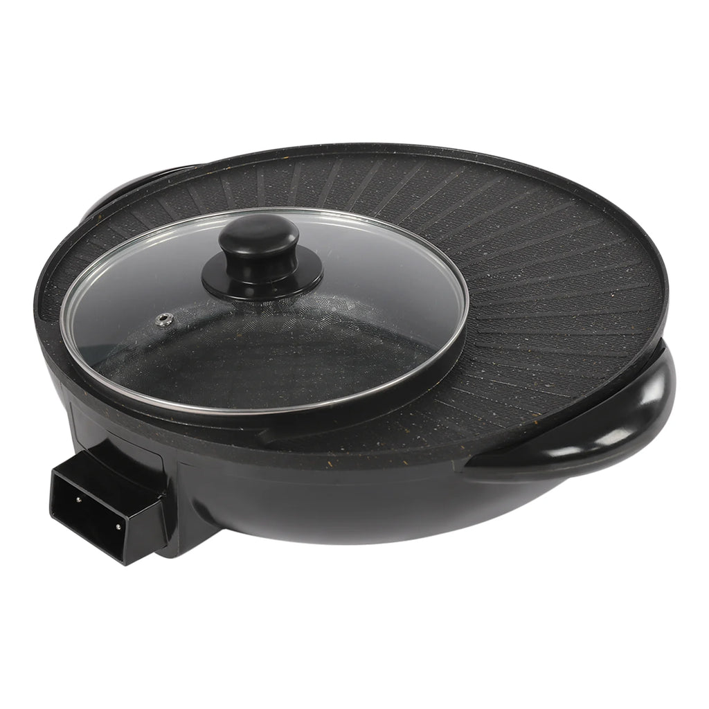 Portable Circular Hotpot Grill Combo Nonstick L17624