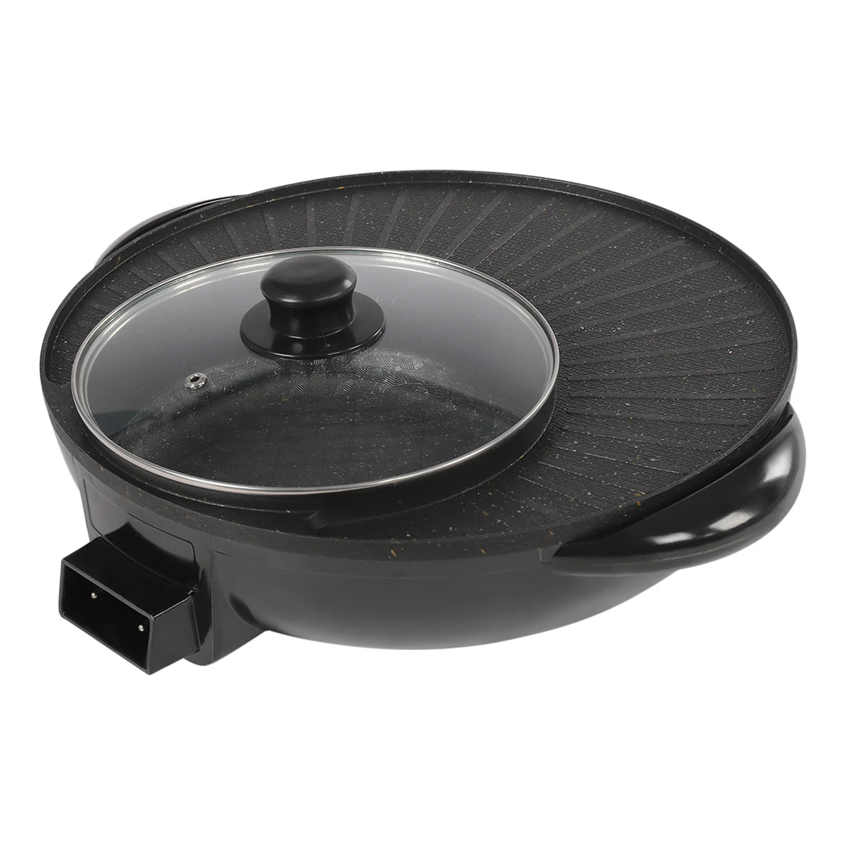 Portable Circular Hotpot Grill Combo Nonstick L17624